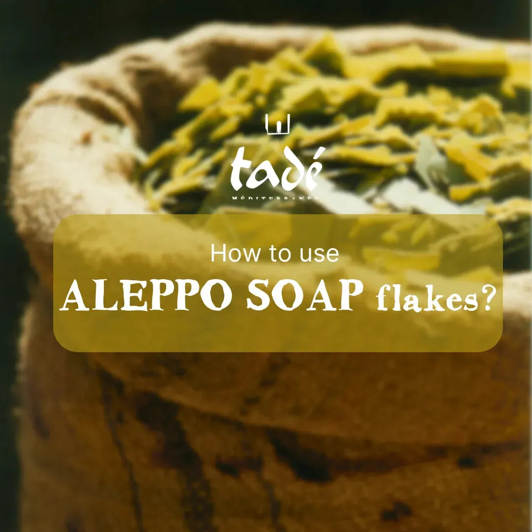 TADÉ PAYS DU LEVANT Aleppo Soap Flakes for Laundry | Laurel Oil | 750g French Soaps UK