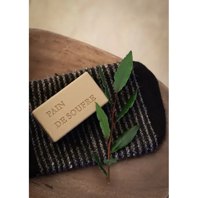 TADÉ PAYS DU LEVANT Aleppo Soap with Sulphur, for young, sensitive & problem Skin | 150g French Soaps UK