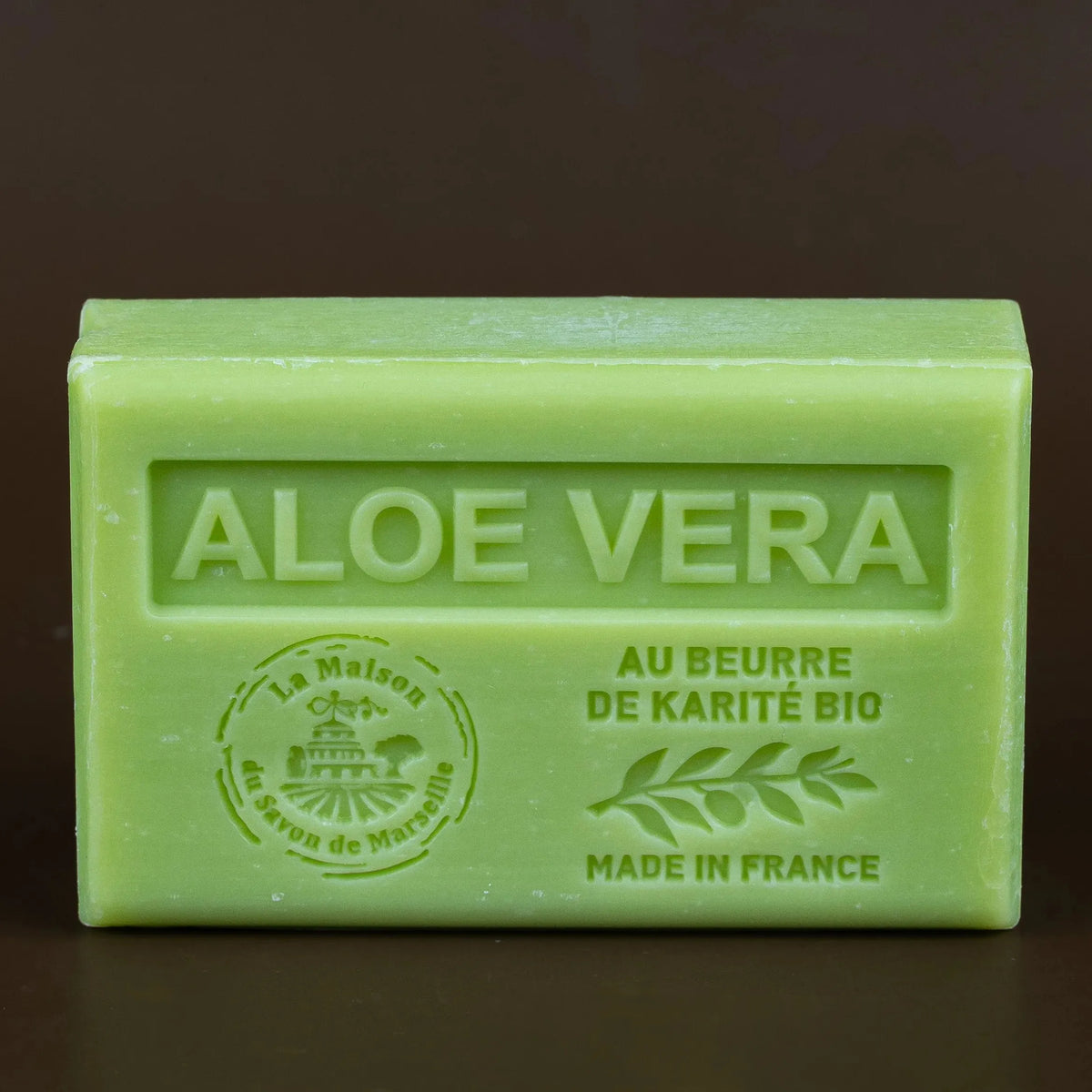Savon de Marseille Aloe Vera French Soap | Organic Shea Butter | 125g