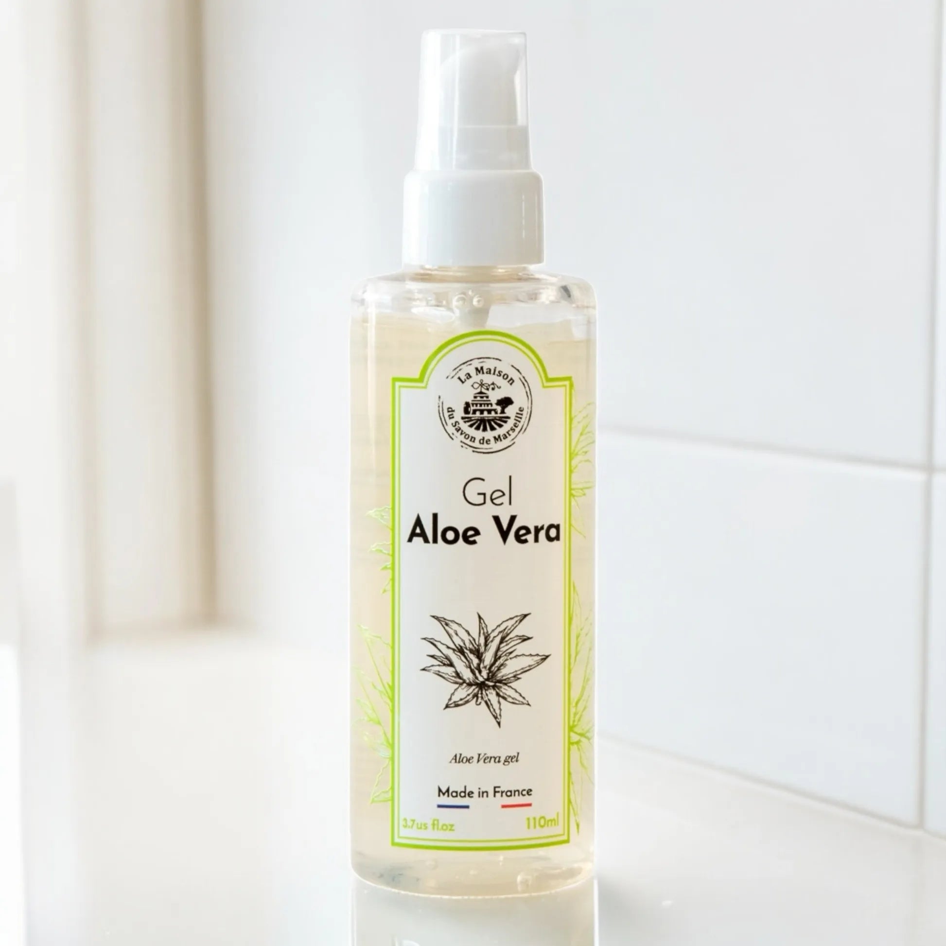 LA MAISON DU SAVON DE MARSEILLE Aloe Vera Gel, 100ml French Soaps UK