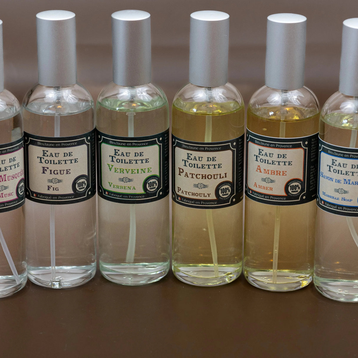 BLEU JAUNE Patchouli, Eau de Toilette from Grasse | 100ml French Soaps UK