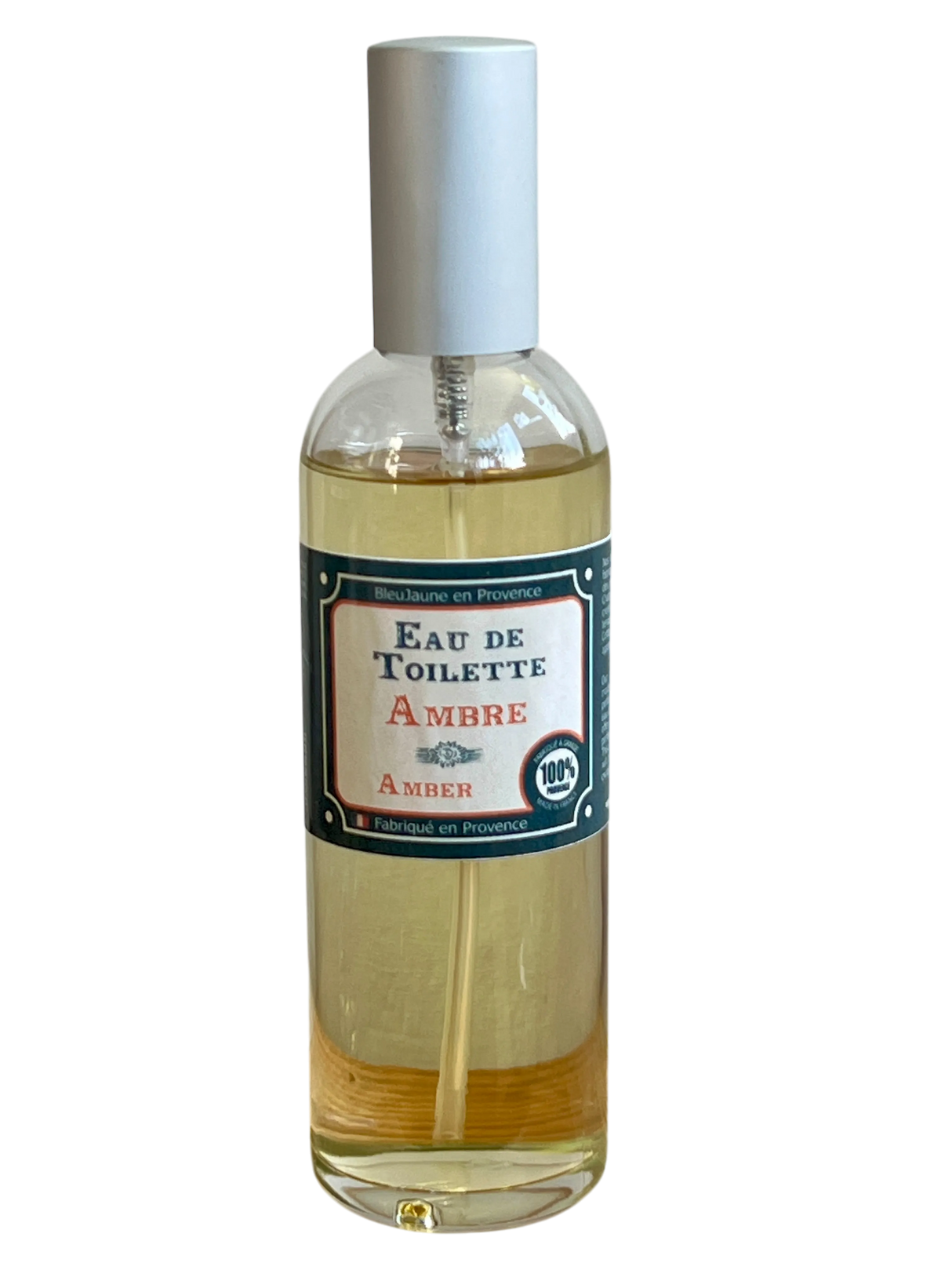 BLEU JAUNE Amber, Eau de Toilette from Grasse | 100ml French Soaps UK