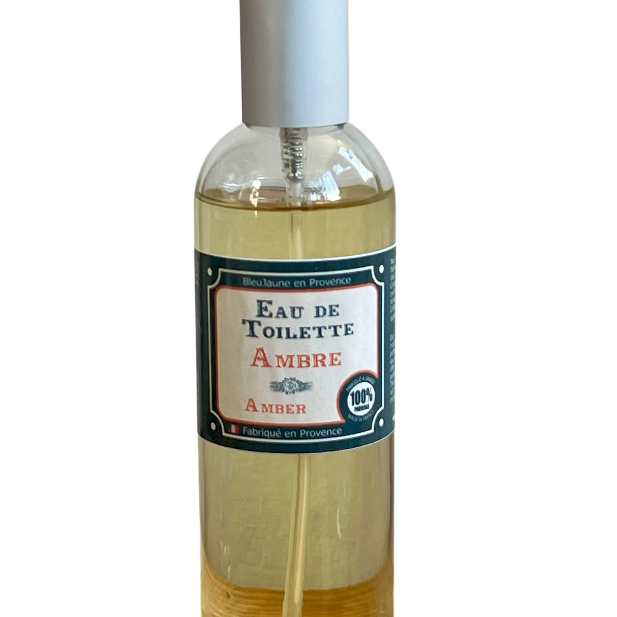 BLEU JAUNE Amber, Eau de Toilette from Grasse | 100ml French Soaps UK