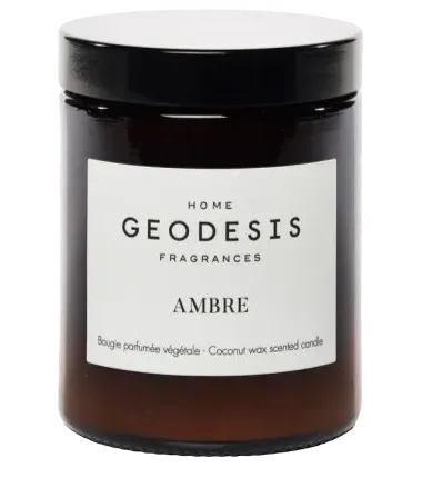 GEODESIS Amber, Southern Oceans, Candle by Geodesis French Soaps UK