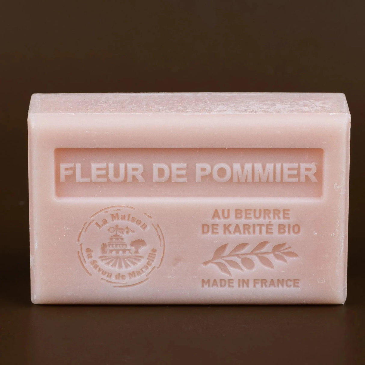 LA MAISON DU SAVON DE MARSEILLE Apple Blossom French Soap with organic Shea Butter 125g French Soaps UK