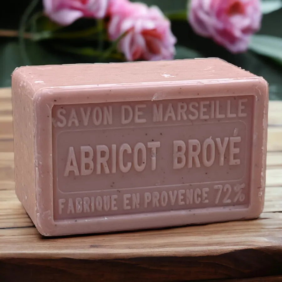 BLEU JAUNE Apricot Broye, Marseille Bath & Shower Bar | 250g French Soaps UK