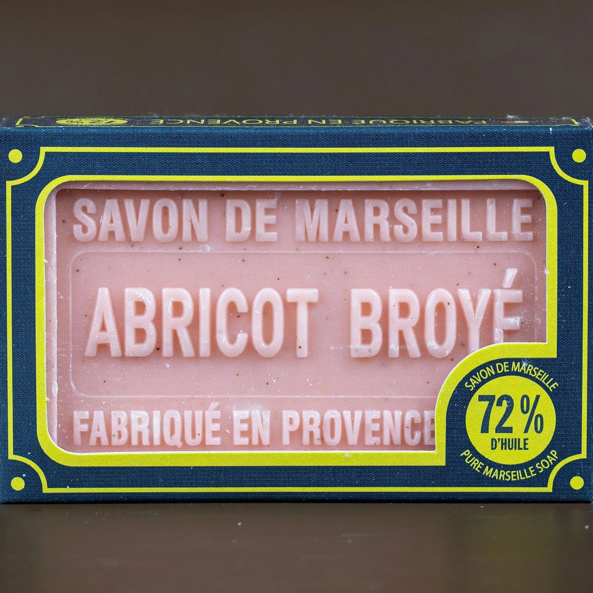 BLEU JAUNE Apricot Broye, Marseille Soap with Shea Butter | 100g French Soaps UK