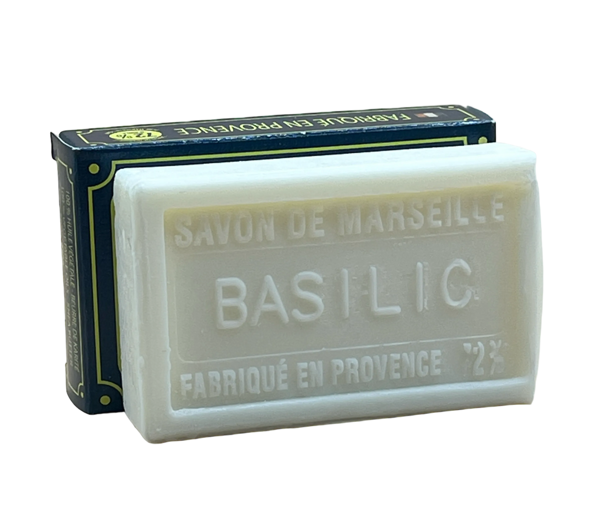 BLEU JAUNE Basil, Marseille Soap with Shea Butter | 100g French Soaps UK