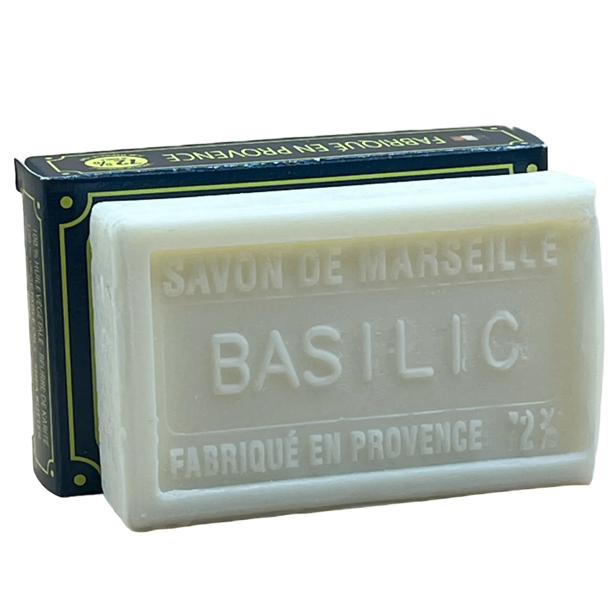 BLEU JAUNE Basil, Marseille Soap with Shea Butter | 100g French Soaps UK