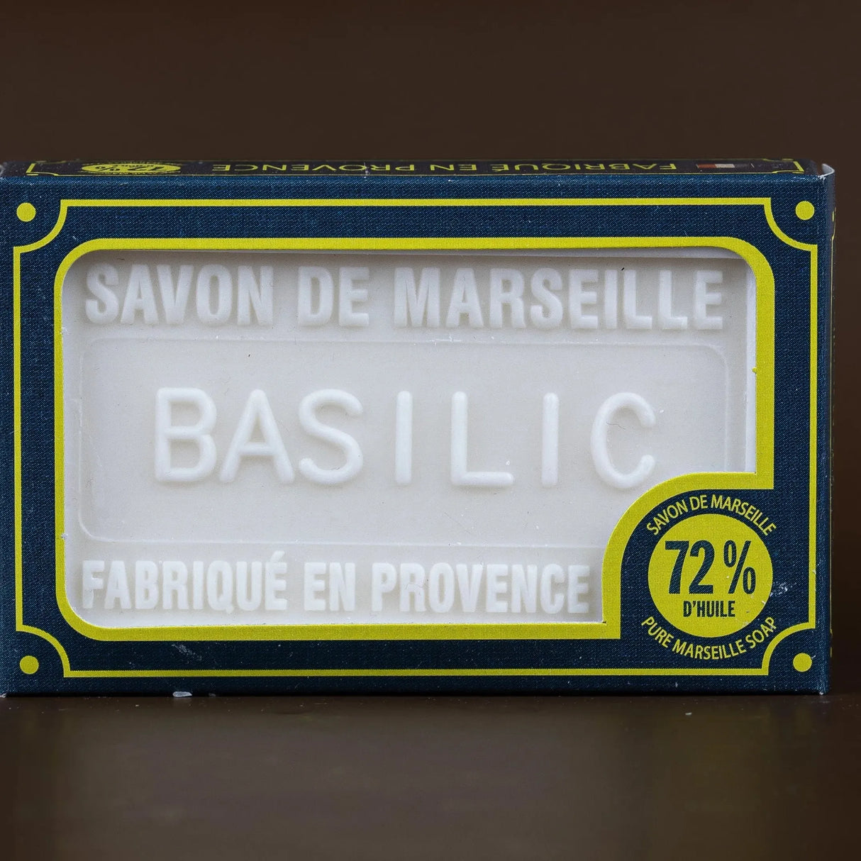 BLEU JAUNE Basil, Marseille Soap with Shea Butter | 100g French Soaps UK