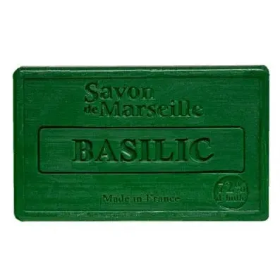 LE CHATELARD 1802 Basil Soap Savon de Provence, enriched with Sweet Almond Oil | 100g French Soaps UK