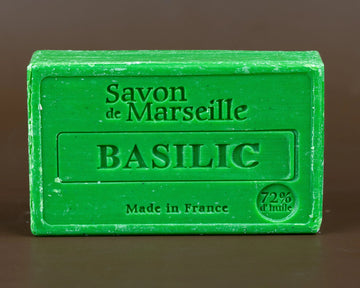 LE CHATELARD 1802 Basil Soap Savon de Provence, enriched with Sweet Almond Oil | 100g French Soaps UK