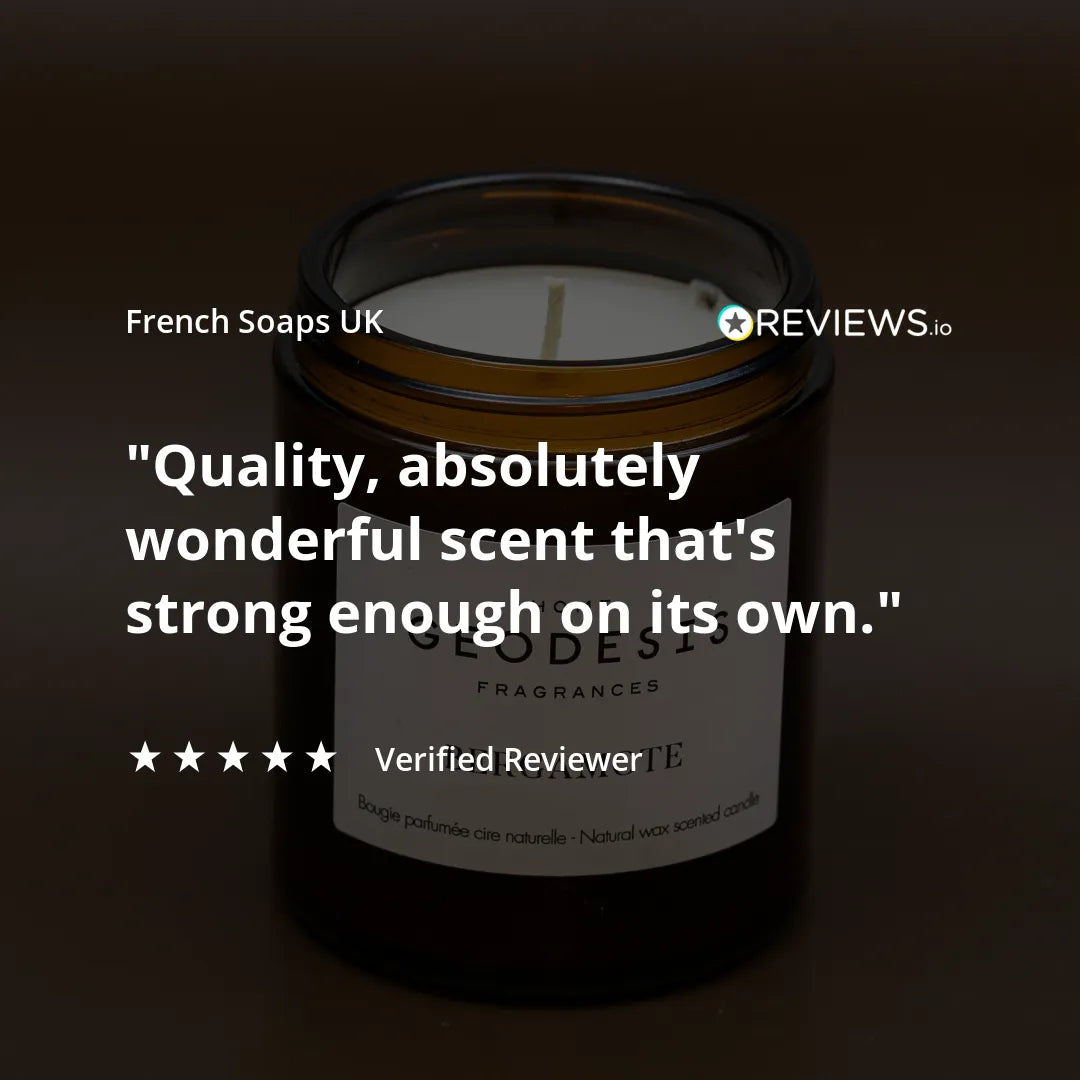 GEODESIS Bergamot, Calabria, Candle by Geodesis French Soaps UK