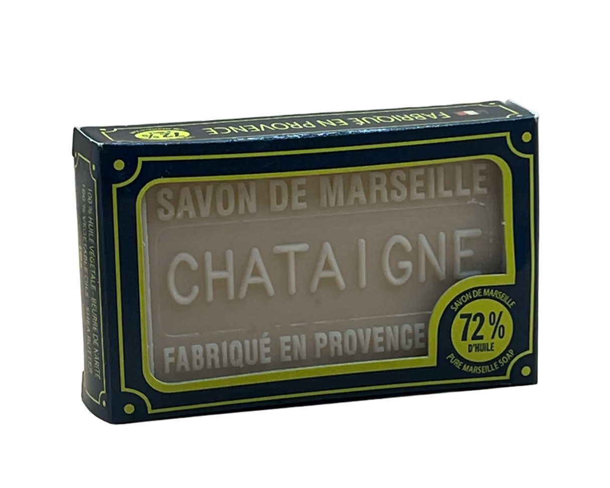 BLEU JAUNE Chestnut, Marseille Soap with Shea Butter | 100g French Soaps UK