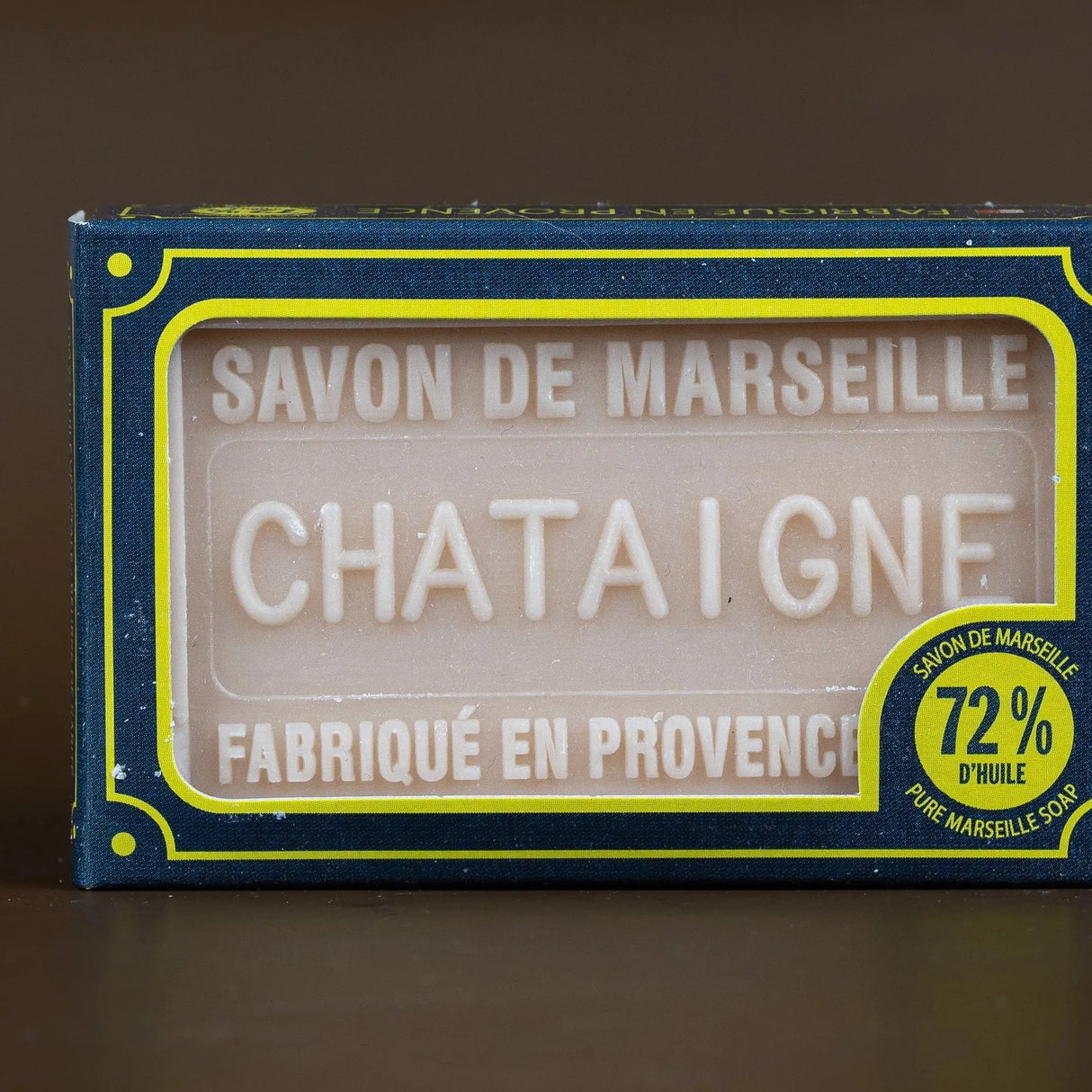 BLEU JAUNE Chestnut, Marseille Soap with Shea Butter | 100g French Soaps UK