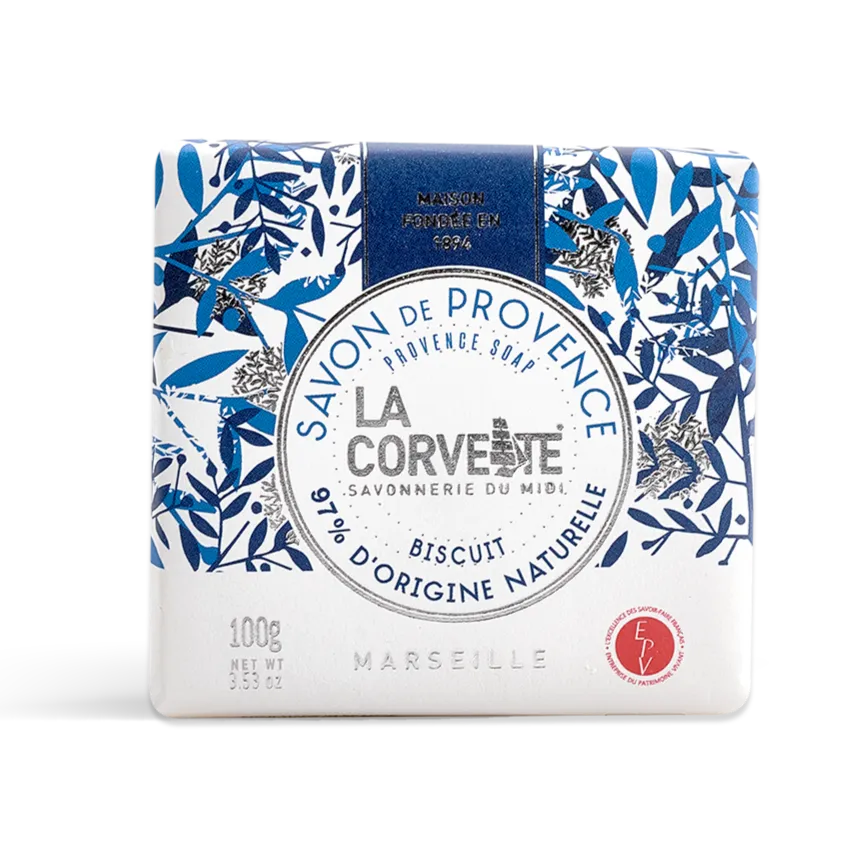 LA CORVETTE CHRISTMAS SOAP - Biscuits (Honey, Vanilla & Caramel), Savon de Provence | 100g REDIRECT French Soaps UK