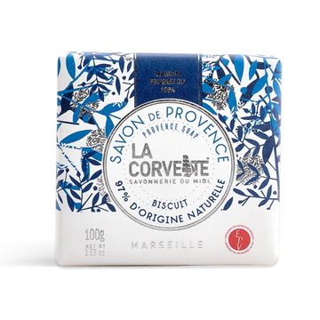 LA CORVETTE CHRISTMAS SOAP - Biscuits (Honey, Vanilla & Caramel), Savon de Provence | 100g REDIRECT French Soaps UK