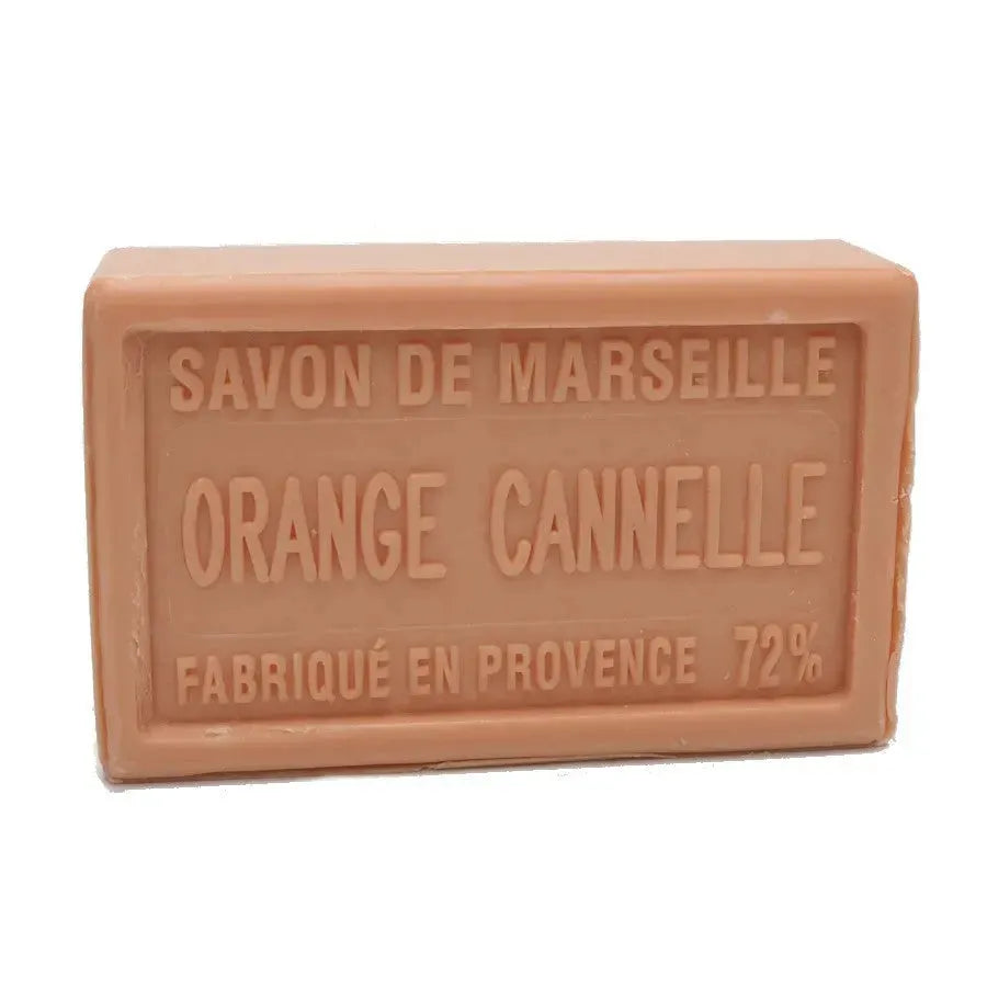 BLEU JAUNE Cinnamon & Orange, Marseille Soap with Shea Butter | 100g French Soaps UK