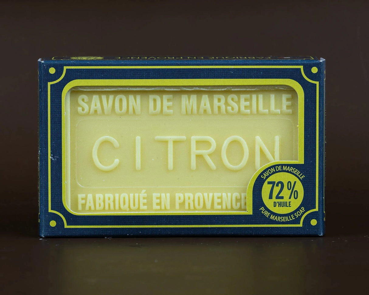 BLEU JAUNE Citron, Marseille Soap with Shea Butter | 100g French Soaps UK
