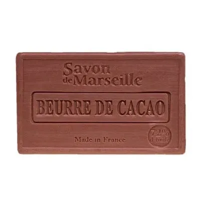 LE CHATELARD 1802 Cocoa Butter Savon de Provence, enriched with Sweet Almond Oil | 100g French Soaps UK