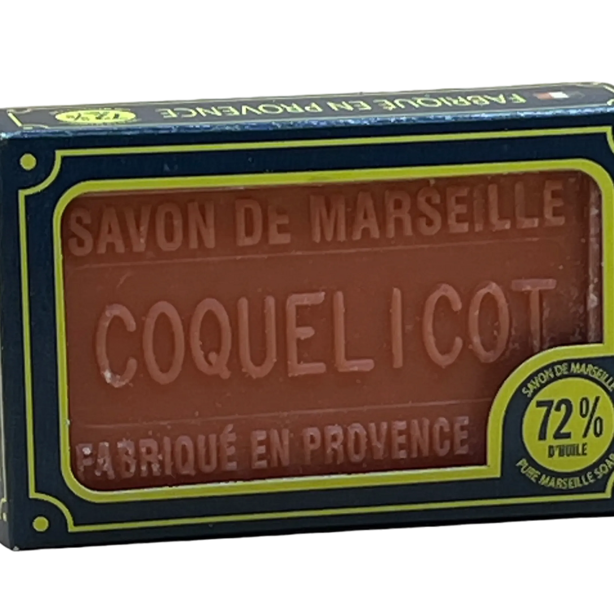 BLEU JAUNE Coquelicot (Poppy), Marseille Soap with Shea Butter | 100g French Soaps UK