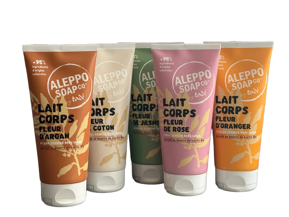 TADÉ PAYS DU LEVANT Cotton Flower Body Lotion with Shea Butter | 200ml French Soaps UK