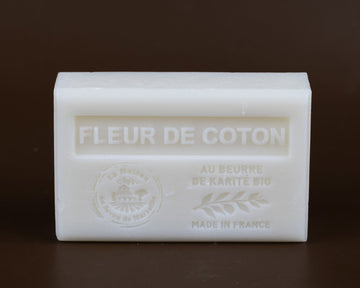 Cotton Flower, French Soap with Organic Shea Butter, 125g
