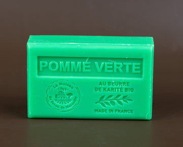 Crisp Apple French Soap with organic Shea Butter 125g
