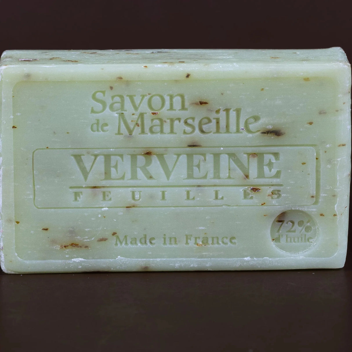 LE CHATELARD 1802 Crushed Verbena Exfoliating Savon de Provence, enriched with Sweet Almond Oil | 100g French Soaps UK
