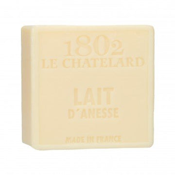 Donkey Milk Marseille Soap, 72% Coconut, Olive and Almond Oil, 100g | PALM FREE