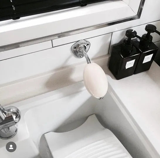 LA MAISON DU SAVON DE MARSEILLE Donkey Milk Rotating Wall Soap |  270g French Soaps UK