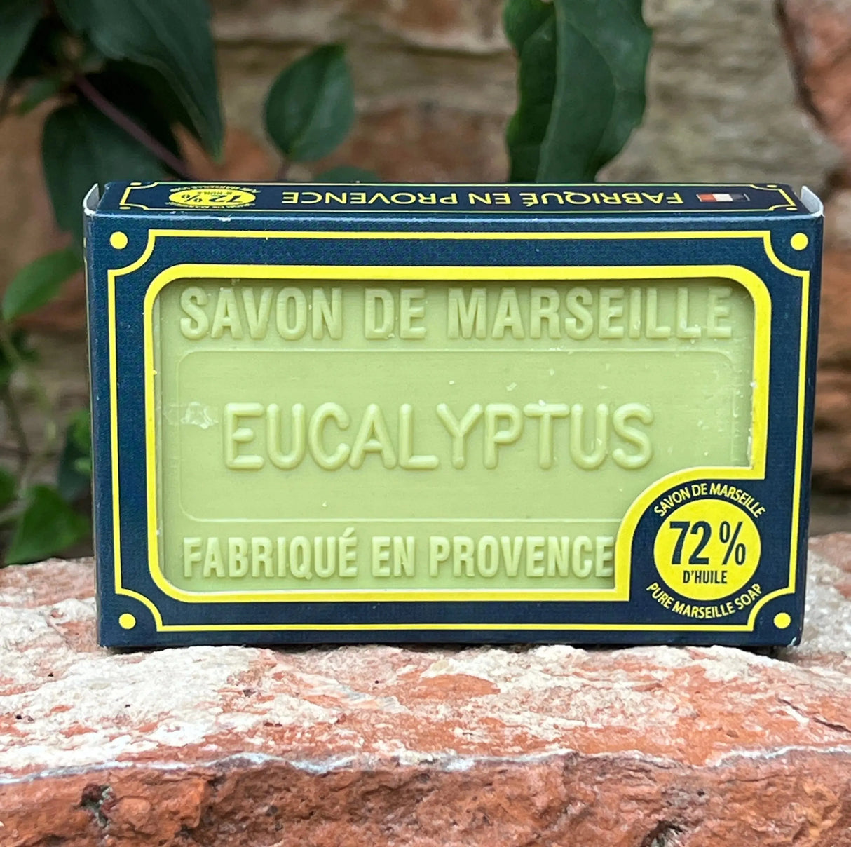 BLEU JAUNE Eucalyptus, Marseille Soap with Shea Butter | 100g French Soaps UK