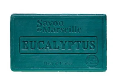 LE CHATELARD 1802 Eucalyptus Savon de Provence, Enriched with Sweet Almond Oil, 100g French Soaps UK