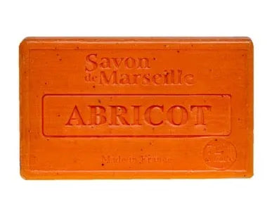 LE CHATELARD 1802 Exfoliating Apricot Savon de Provence, enriched with Sweet Almond Oil | 100g French Soaps UK