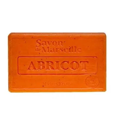 LE CHATELARD 1802 Exfoliating Apricot Savon de Provence, enriched with Sweet Almond Oil | 100g French Soaps UK