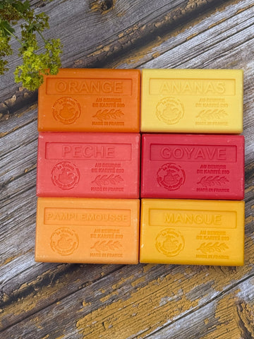Exotic Fruits, 6 x 125g Soap Bars | Unwrapped