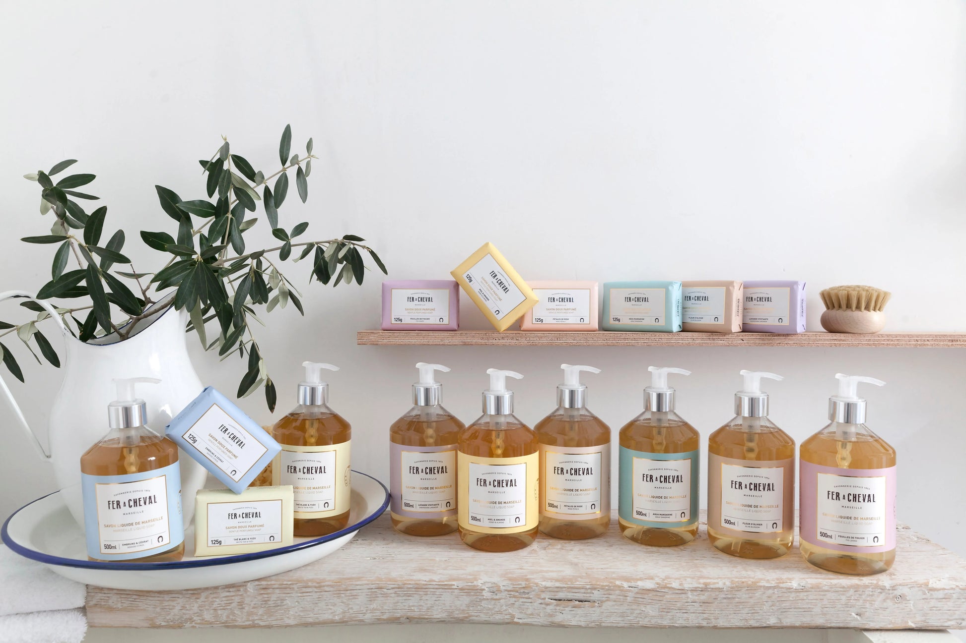 FER A CHEVAL Aqua Mandarine, Marseille Liquid Soap | 500ml French Soaps UK