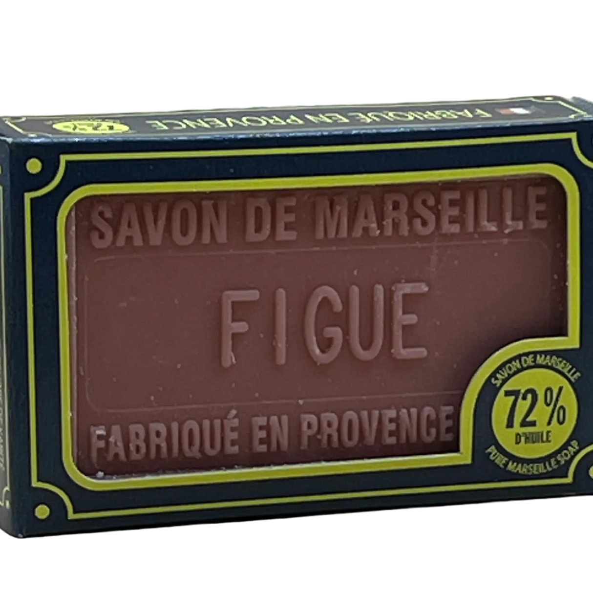 BLEU JAUNE Fig, Marseille Soap with Shea Butter | 100g French Soaps UK