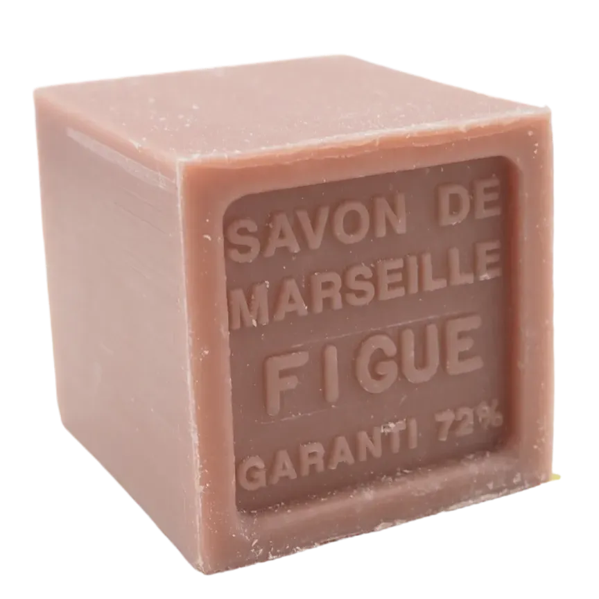 BLEU JAUNE Fig, Shea Butter Marseille Cube | 100g French Soaps UK