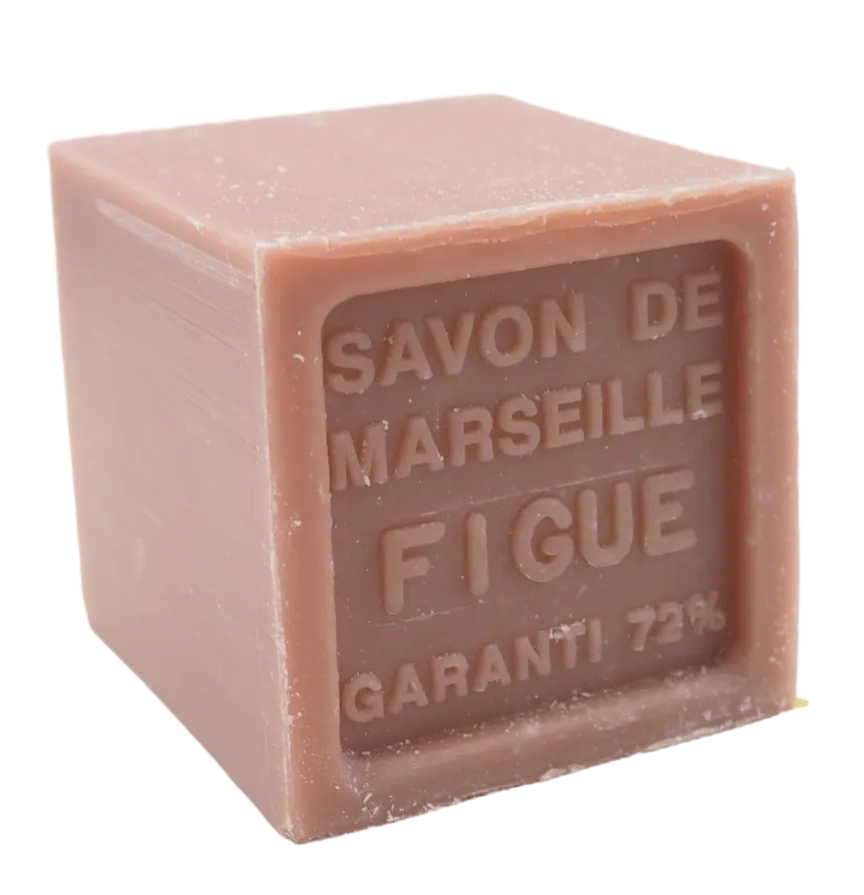 BLEU JAUNE Fig, Shea Butter Marseille Cube | 100g French Soaps UK