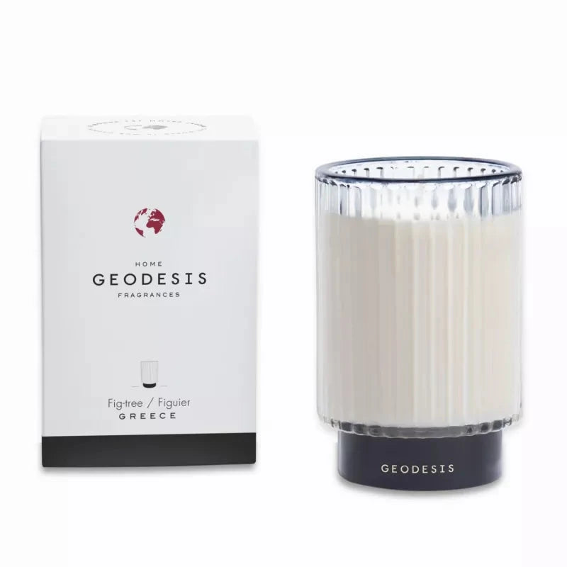 GEODESIS Fig Tree, Greece, Prestige Candle from Geodesis French Soaps UK