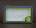 BLEU JAUNE Fleur de Lin (Flax Flower), Marseille Soap with Shea Butter | 100g French Soaps UK