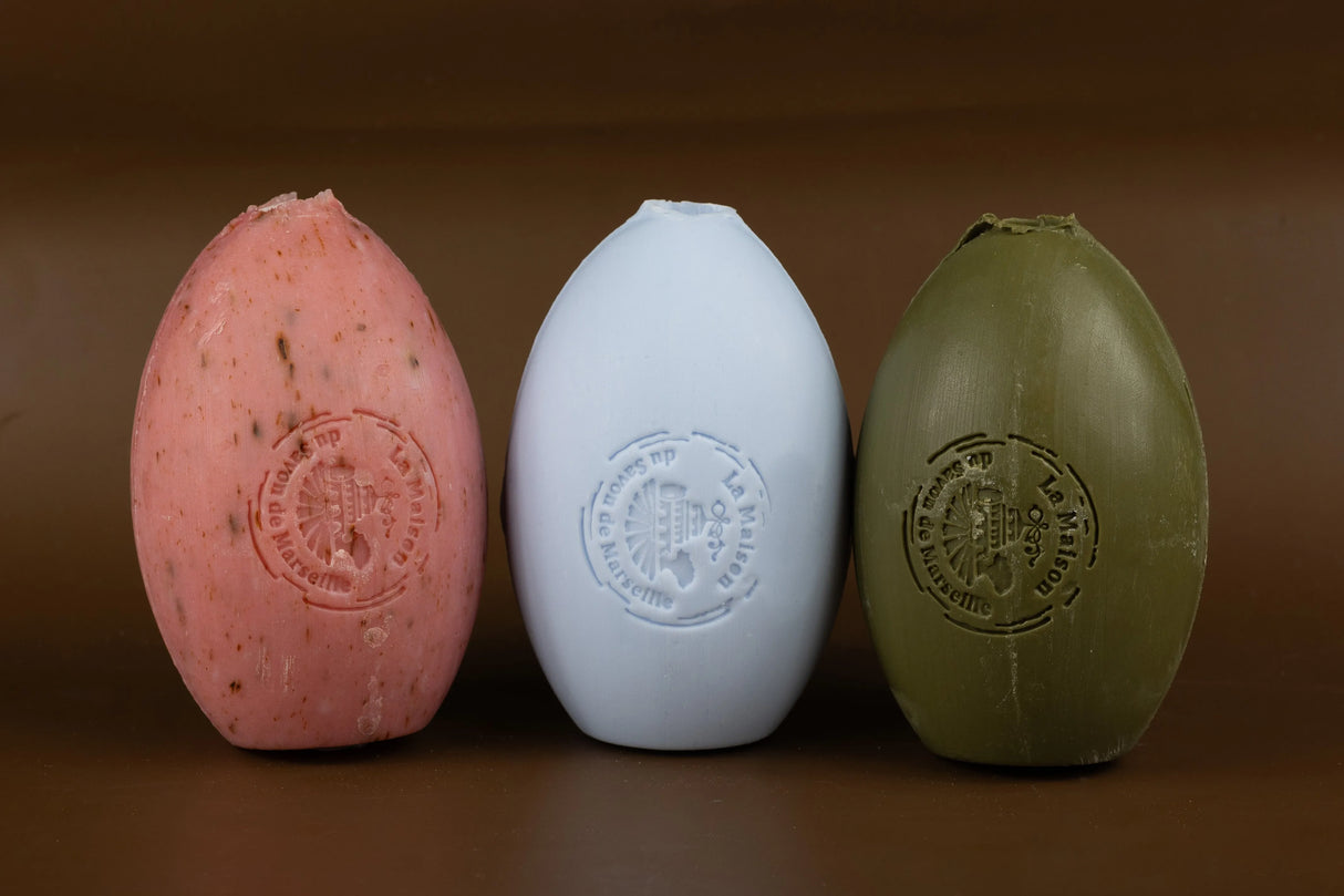 LA MAISON DU SAVON DE MARSEILLE French Argan Oil Rotating Wall Soap | 270g French Soaps UK