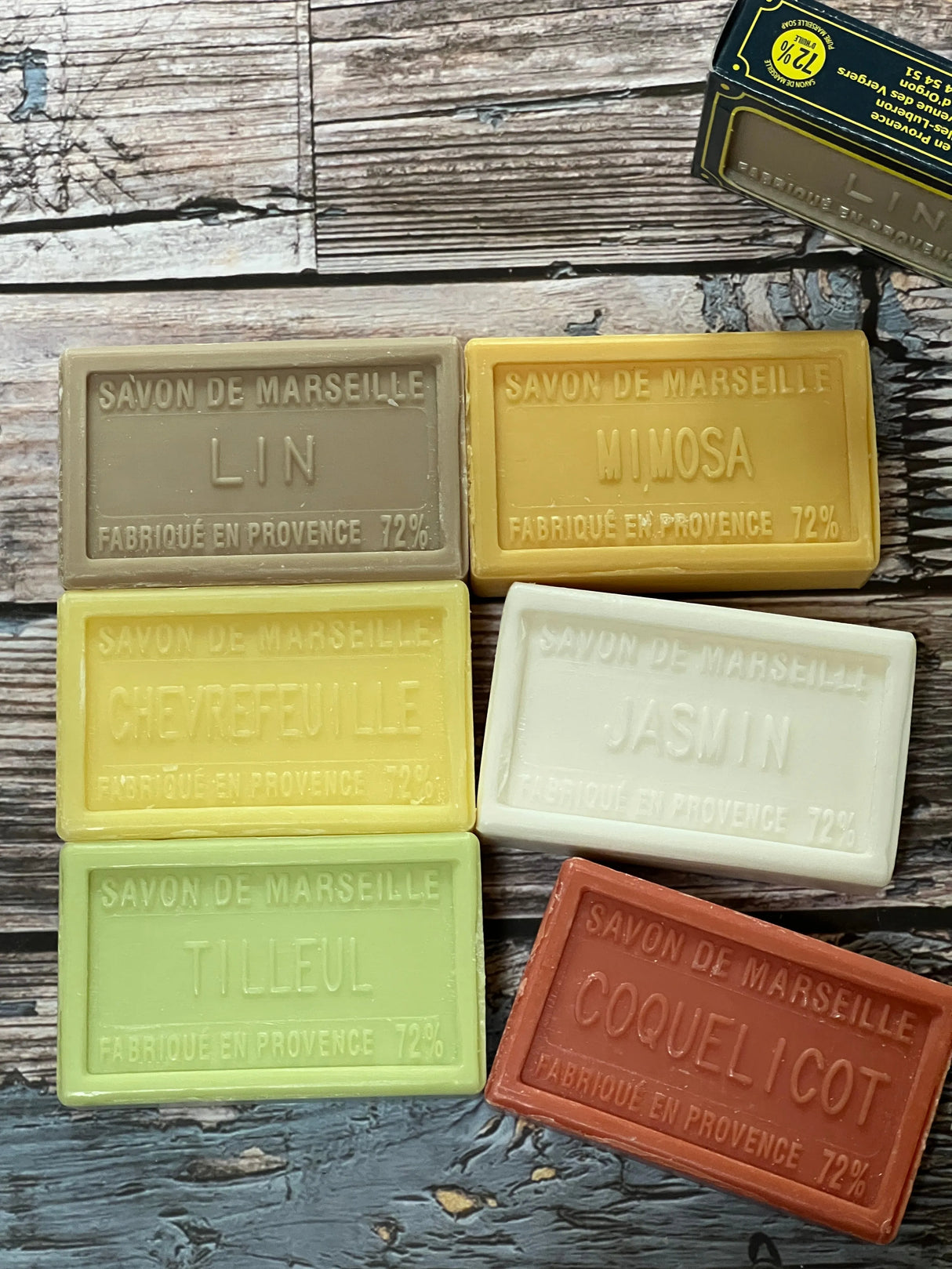 BLEU JAUNE Flowers of Provence (worth £20.40) French Soaps UK