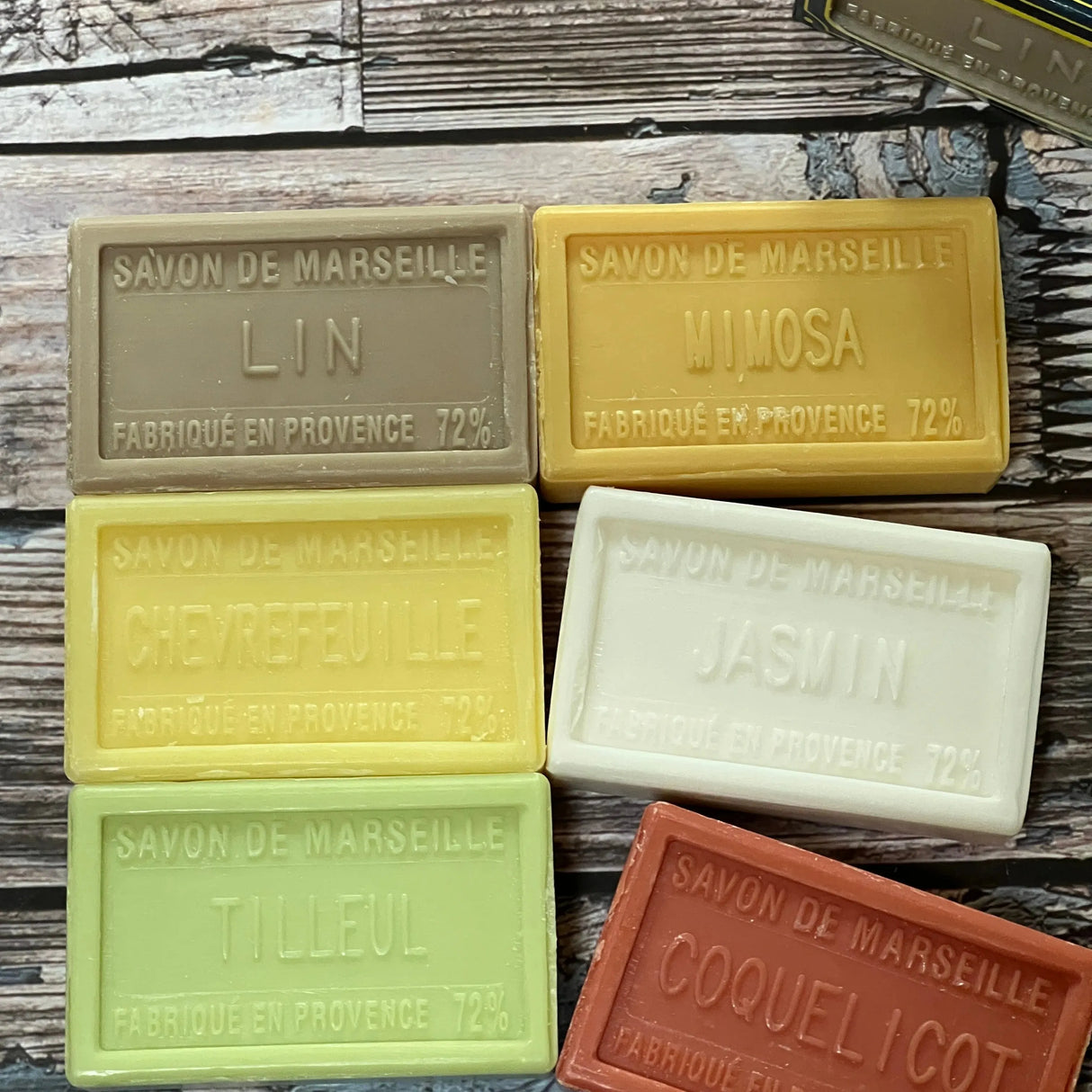 BLEU JAUNE Flowers of Provence (worth £20.40) French Soaps UK