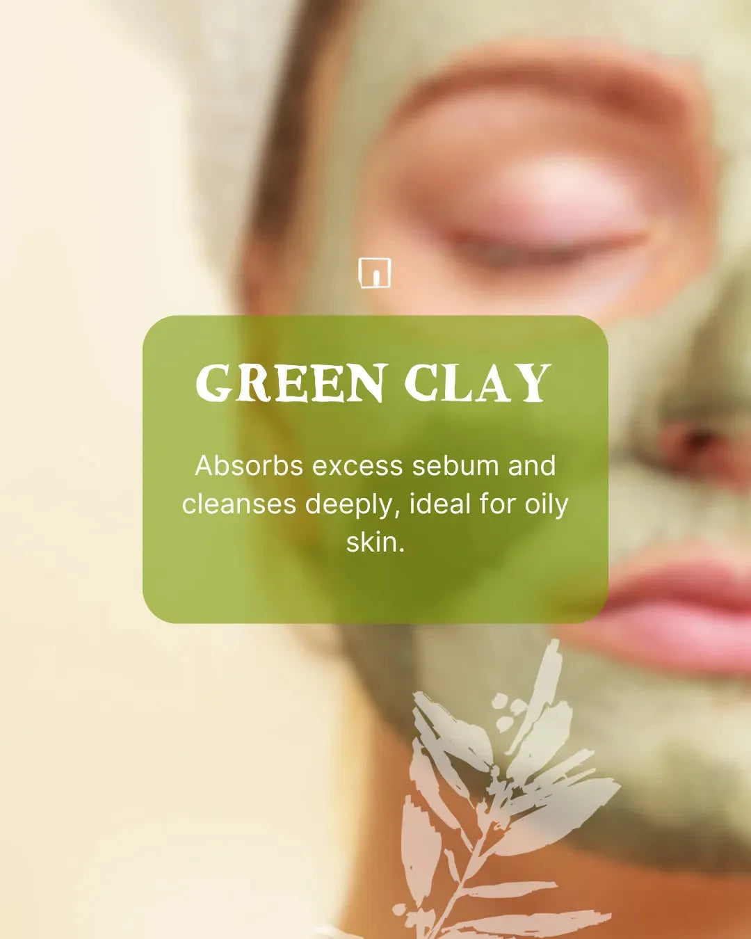 TADÉ PAYS DU LEVANT Green Clay Powder, for Oily or Acne Prone Skin on Face & Body | 200g French Soaps UK