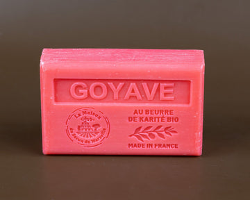 Guava French Soap with Organic Shea Butter, 125g