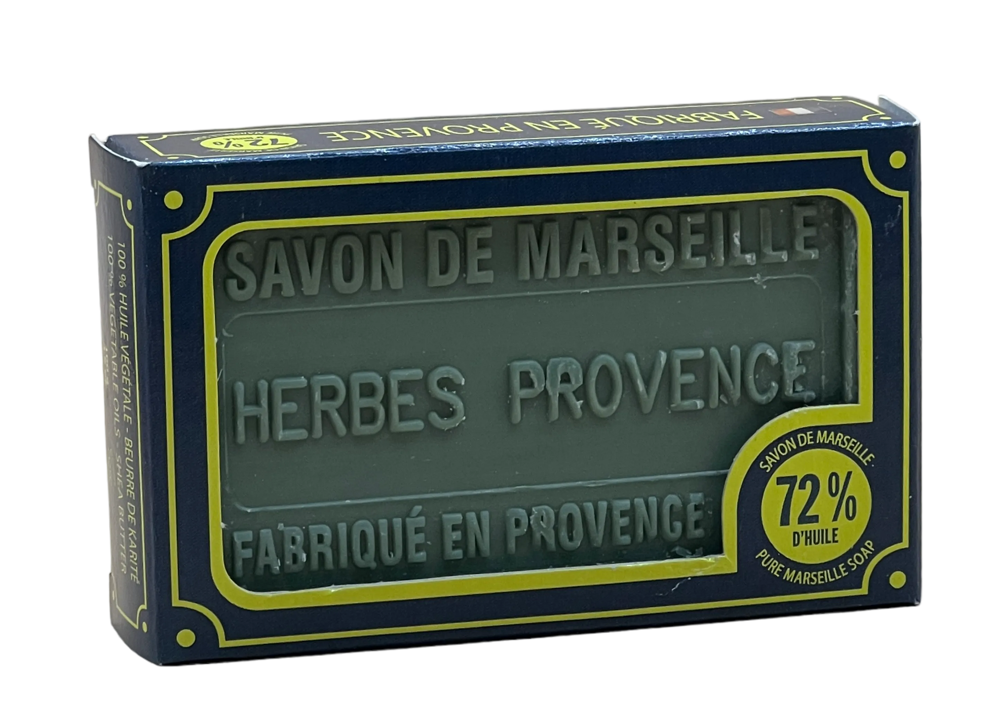 BLEU JAUNE Herbes de Provence, Marseille Soap with Shea Butter | 100g French Soaps UK