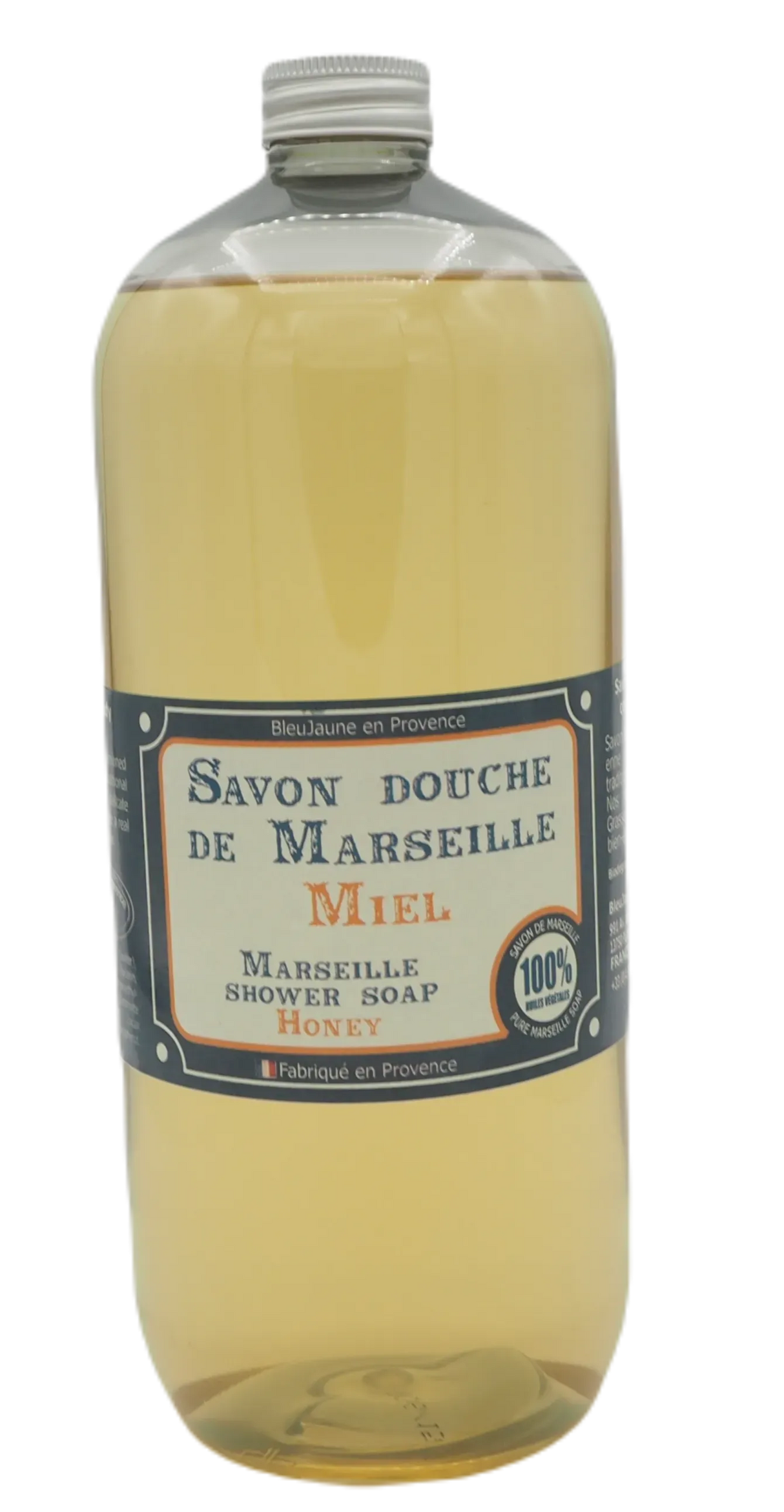 BLEU JAUNE Honey, Marseille Liquid Soap | 1L French Soaps UK
