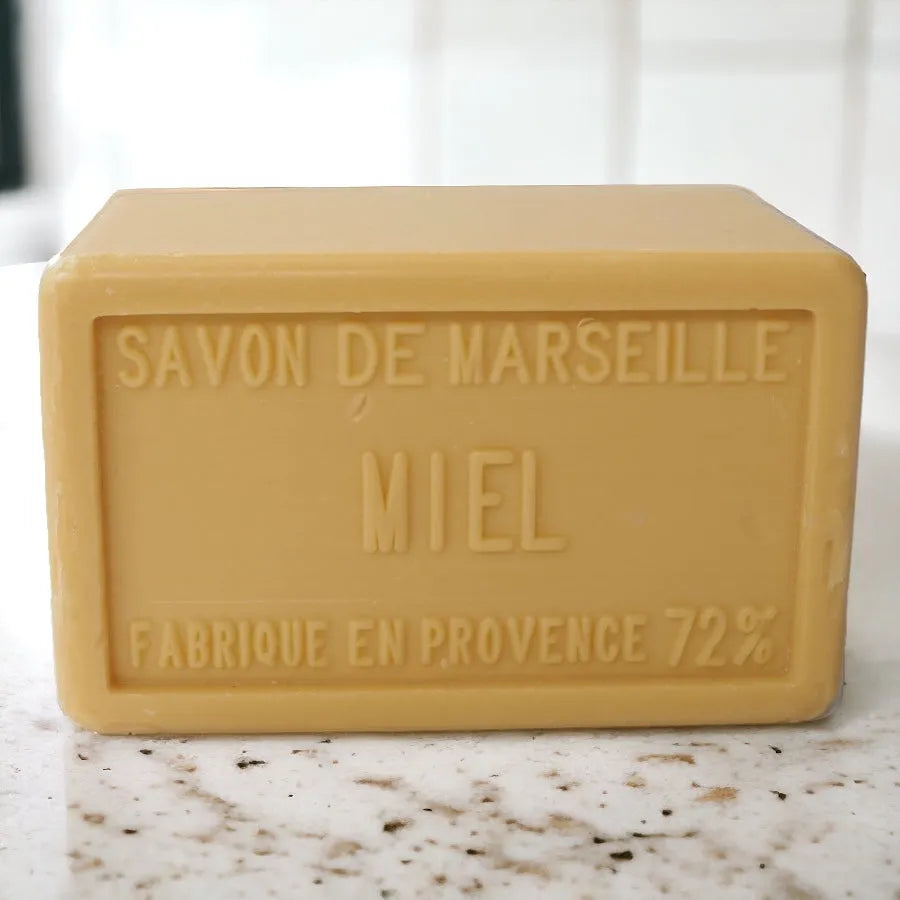 BLEU JAUNE Honey (Miel), Marseille Bath & Shower Bar | 250g French Soaps UK